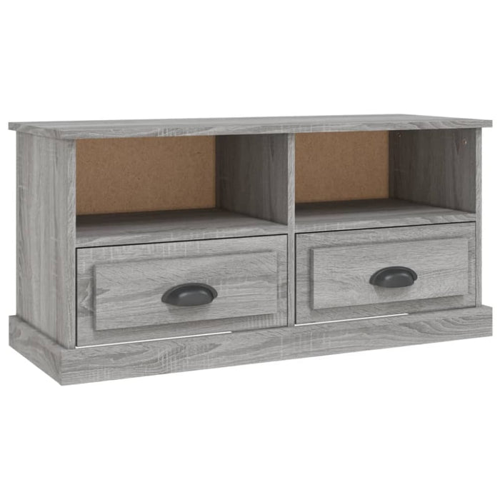 Tv Cabinet Grey Sonoma 93x35.5x45 Cm Engineered Wood Nolaib