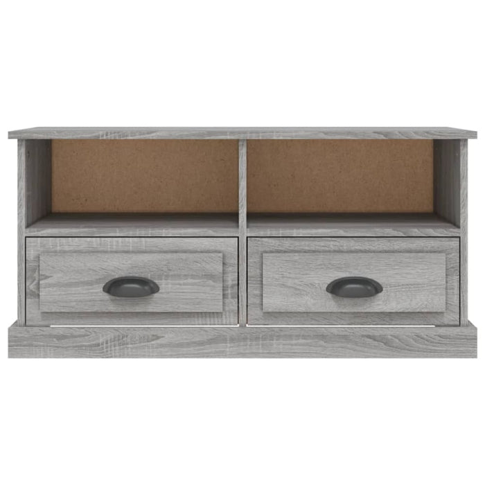 Tv Cabinet Grey Sonoma 93x35.5x45 Cm Engineered Wood Nolaib