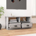Tv Cabinet Grey Sonoma 93x35.5x45 Cm Engineered Wood Nolaib