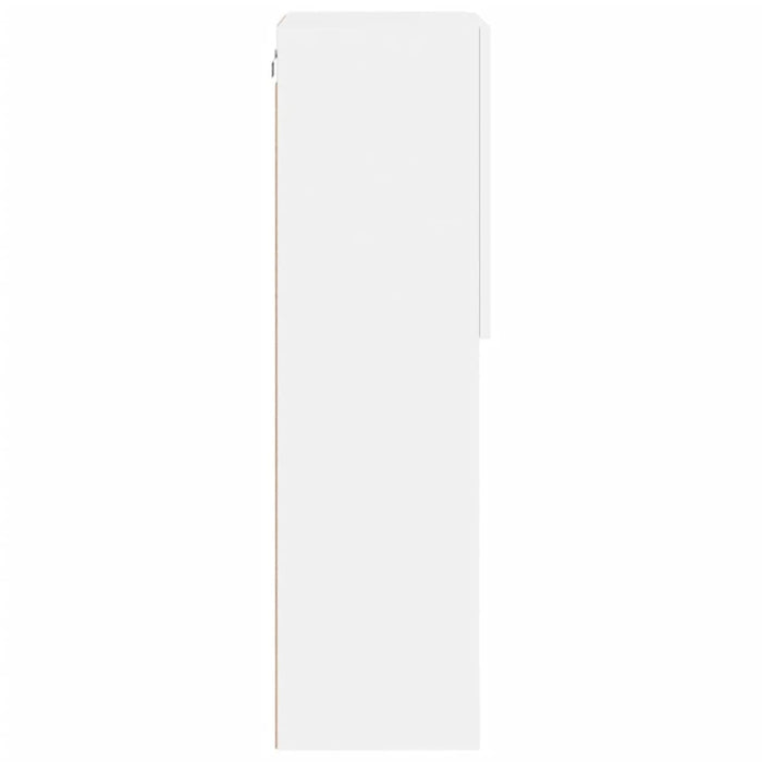 Tv Cabinet with Led Lights White 40.5x30x102 Cm Ntibpi