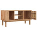 Tv Cabinet Otta 113.5x43x57 Cm Solid Wood Pine Tanpka
