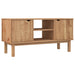 Tv Cabinet Otta 113.5x43x57 Cm Solid Wood Pine Tanpka