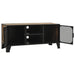 Tv Cabinet Rustic Brown 105x36x47 Cm Metal and Mdf Ttpkbk