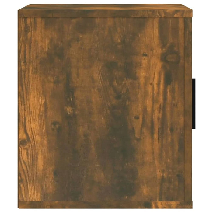 Tv Cabinet Smoked Oak 100x35x40 Cm Engineered Wood Nolnbp