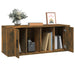Tv Cabinet Smoked Oak 100x35x40 Cm Engineered Wood Nolnbp