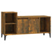 Tv Cabinet Smoked Oak 100x35x55 Cm Engineered Wood Nxoonp