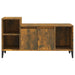 Tv Cabinet Smoked Oak 100x35x55 Cm Engineered Wood Nxoonp