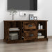 Tv Cabinet Smoked Oak 99.5x35.5x48 Cm Engineered Wood Nolxii