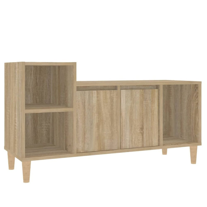 Tv Cabinet Sonoma Oak 100x35x55 Cm Engineered Wood Nxooip