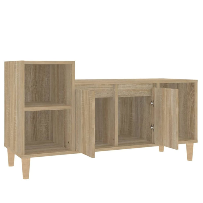 Tv Cabinet Sonoma Oak 100x35x55 Cm Engineered Wood Nxooip