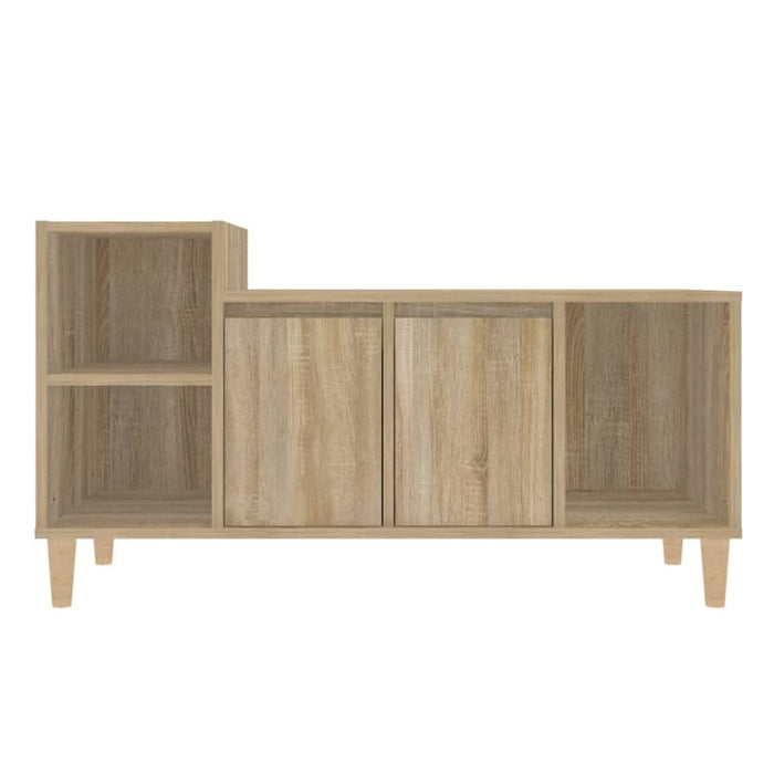 Tv Cabinet Sonoma Oak 100x35x55 Cm Engineered Wood Nxooip