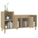 Tv Cabinet Sonoma Oak 100x35x55 Cm Engineered Wood Nxooip