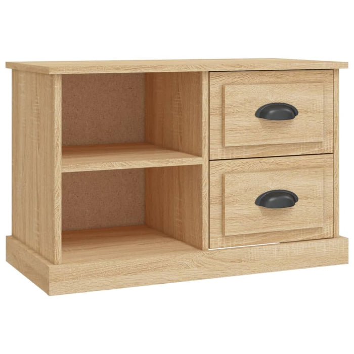 Tv Cabinet Sonoma Oak 73x35.5x47.5 Cm Engineered Wood Noloio