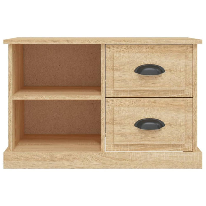 Tv Cabinet Sonoma Oak 73x35.5x47.5 Cm Engineered Wood Noloio