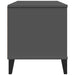 Tv Cabinet Viken Anthracite Grey Solid Wood Pine Tiakto