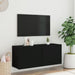 Tv Cabinet Wall-mounted Black 100x30x41 Cm Ntlkli