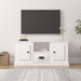 Tv Cabinet White 100x35.5x45 Cm Engineered Wood Nolapl