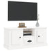 Tv Cabinet White 100x35.5x45 Cm Engineered Wood Nolapl