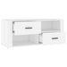 Tv Cabinet White 100x35x40 Cm Engineered Wood Nxtbkk