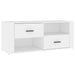 Tv Cabinet White 100x35x40 Cm Engineered Wood Nxtbkk
