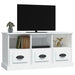 Tv Cabinet White 100x35x50 Cm Engineered Wood Nolxnn