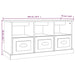 Tv Cabinet White 100x35x50 Cm Engineered Wood Nolxnn