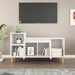 Tv Cabinet White 100x35x55 Cm Engineered Wood Nxooix