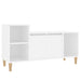 Tv Cabinet White 100x35x55 Cm Engineered Wood Nxooix