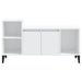 Tv Cabinet White 100x35x55 Cm Engineered Wood Nxoonb