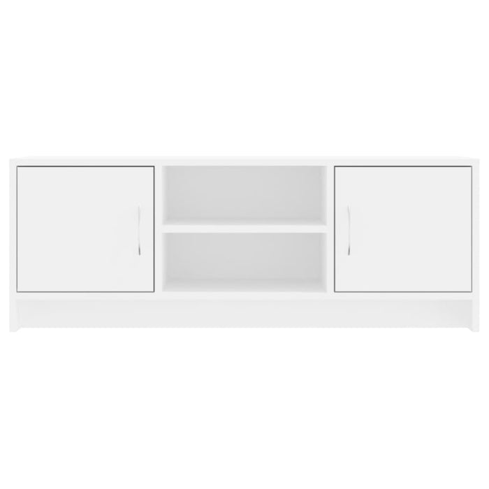 Tv Cabinet White 102x30x37.5 Cm Engineered Wood Nxtxpt