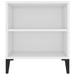 Tv Cabinet White 102x44.5x50 Cm Engineered Wood Noklba