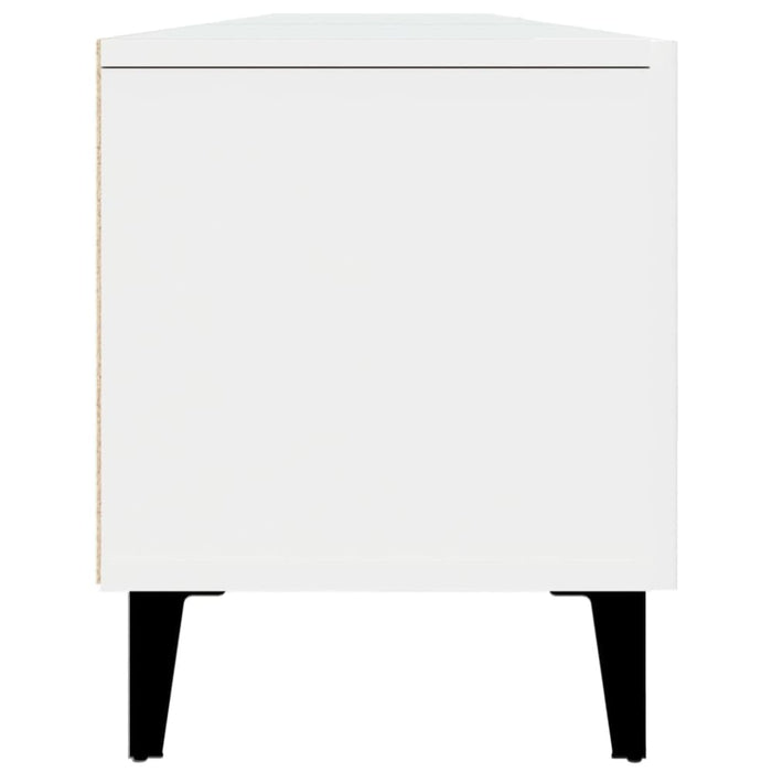 Tv Cabinet White 180x31.5x40 Cm Engineered Wood Nolxla