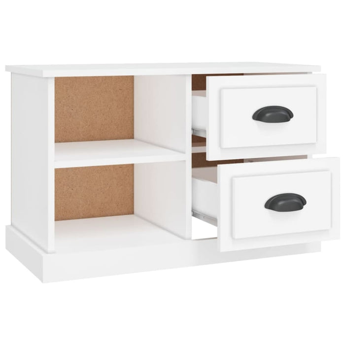 Tv Cabinet White 73x35.5x47.5 Cm Engineered Wood Nololn