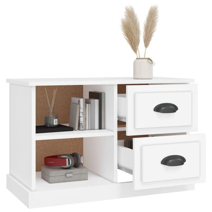 Tv Cabinet White 73x35.5x47.5 Cm Engineered Wood Nololn