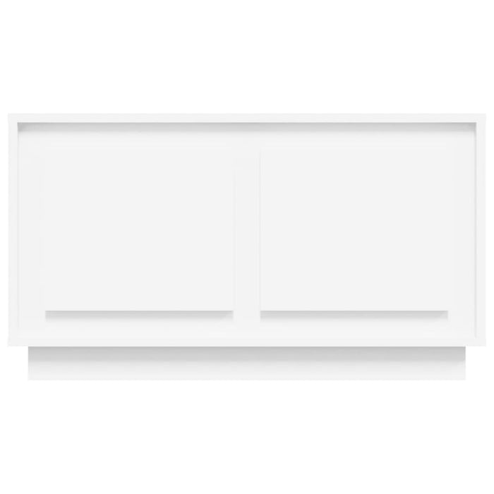 Tv Cabinet White 80x35x45 Cm Engineered Wood Noknpx