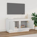 Tv Cabinet White 80x35x45 Cm Engineered Wood Noknpx