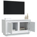 Tv Cabinet White 80x35x45 Cm Engineered Wood Noknpx