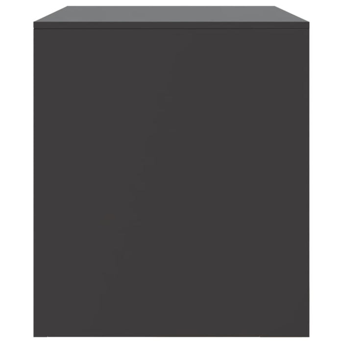 Tv Cabinets 2 Pcs Black 67x39x44 Cm Steel Naolkx