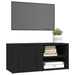 Tv Cabinets 2 Pcs Black 80x31.5x36 Cm Engineered Wood Nokatk