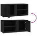 Tv Cabinets 2 Pcs Black 80x31.5x36 Cm Engineered Wood Nokatk
