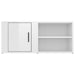 Tv Cabinets 2 Pcs Glossy Look White 80x31.5x36 Cm