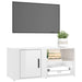 Tv Cabinets 2 Pcs Glossy Look White 80x31.5x36 Cm
