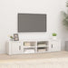 Tv Cabinets 2 Pcs Glossy Look White 80x31.5x36 Cm