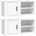 Tv Cabinets 2 Pcs White 80x31.5x36 Cm Engineered Wood Nokati