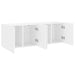 Tv Cabinets Wall-mounted 2 Pcs White 60x30x41 Cm Ntlktk