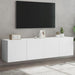 Tv Cabinets Wall-mounted 2 Pcs White 80x30x41 Cm Ntlkpt
