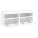 Tv Wall Cabinet with Led Lights White 100x30x40 Cm Ntixoo