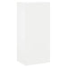 Tv Wall Cabinet White 40.5x30x90 Cm Engineered Wood Ntlkxa
