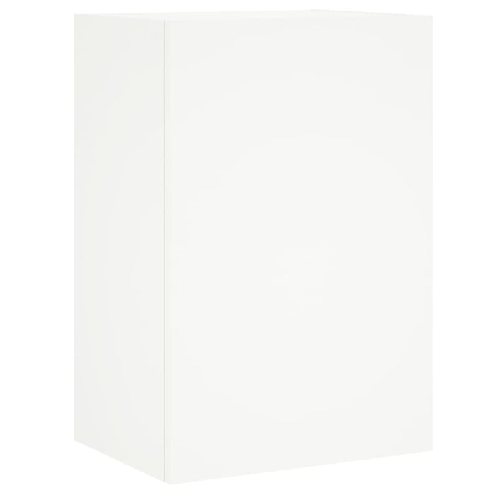 Tv Wall Cabinets 2 Pcs White 40.5x30x60 Cm Engineered Wood