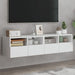 Tv Wall Cabinets 2 Pcs White 60x30x30 Cm Engineered Wood
